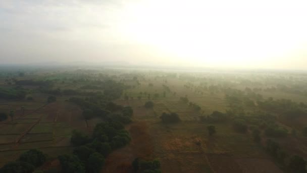 Landschapsmening van baloon, Bagan - Video