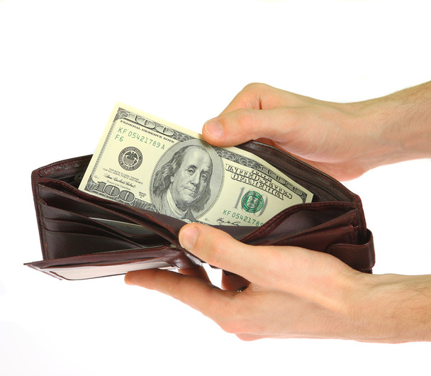Деньги в руке - Фото, изображение