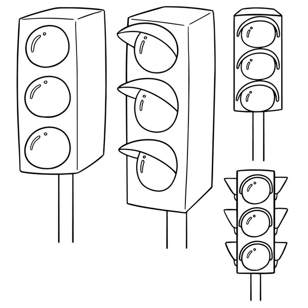 conjunto vetorial do semáforo
 - Vetor, Imagem