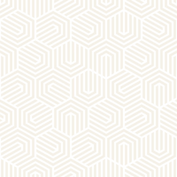 Vector naadloze subtiele strepen patroon. Moderne stijlvolle textuur met monochroom Trelly. Herhalende geometrische zeshoekige grid. Eenvoudige lattice grafisch ontwerp. - Vector, afbeelding