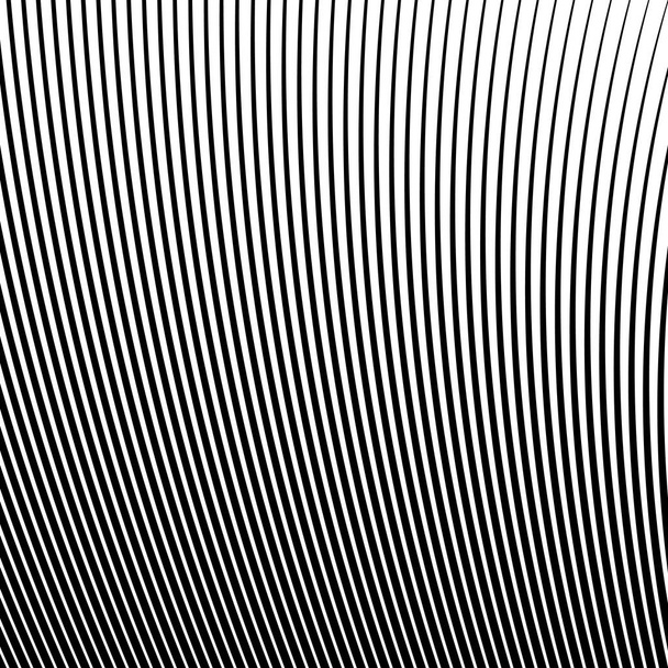 Чорно-біла хвиля Смужка Оптичний абстрактний фон
 - Вектор, зображення