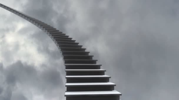 Lépcső fehér 02 - Felvétel, videó