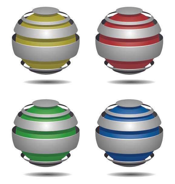 ロゴの球 - ベクター画像