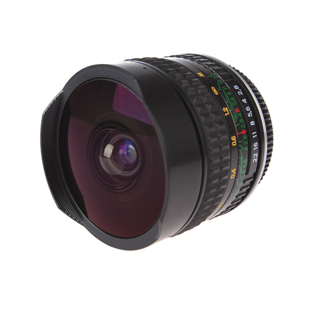A fisheye lens - Photo, Image
