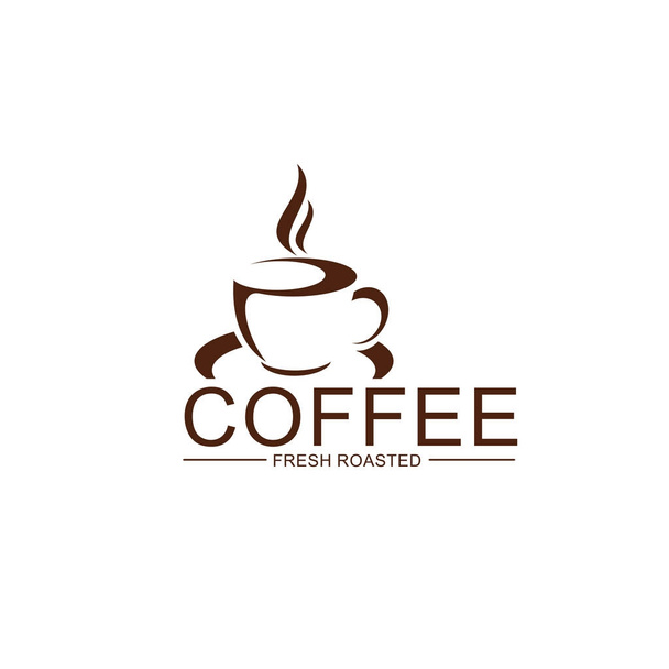 Vektor coffe pohár parní ikona pro coffeeshop design - Vektor, obrázek