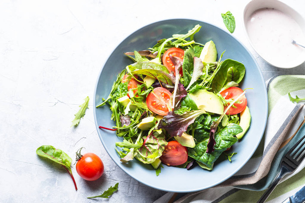Fresh green salad - Foto, Imagem