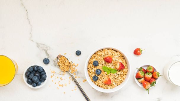 Здоровый завтрак
 - Фото, изображение