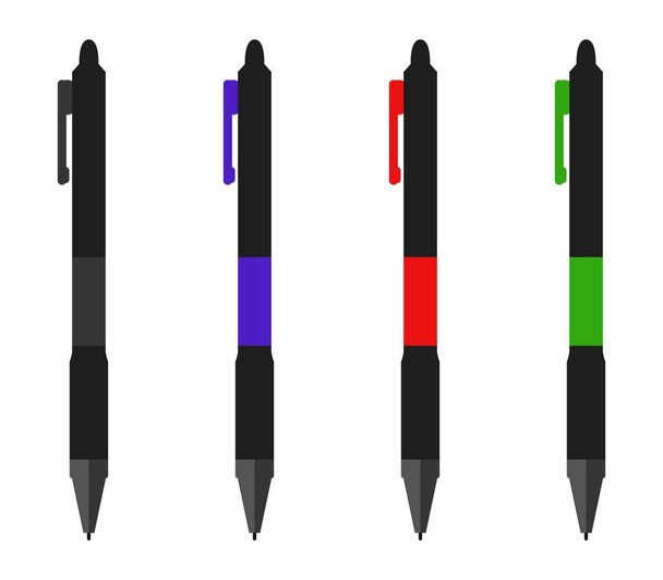 icône de stylo sur fond blanc - Vecteur, image