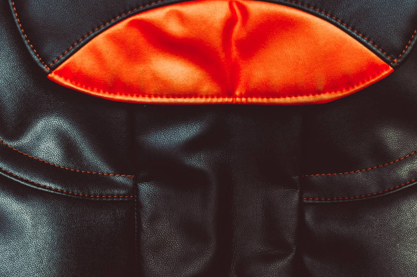 black leather massage chair - Photo, Image