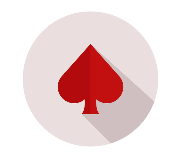 icône de poker sur fond blanc
 - Vecteur, image