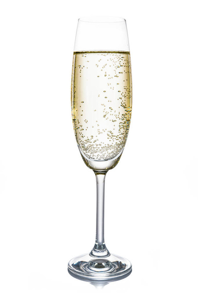 Elegant champagne glass - Photo, Image