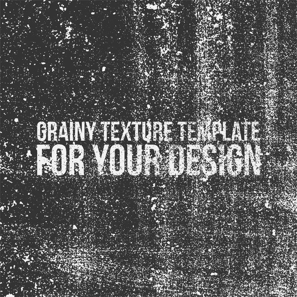 Grainy Texture Template for Your Design - Vector, Image