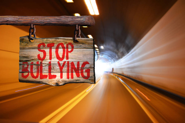Stop šikaně motivační fráze znamení - Fotografie, Obrázek