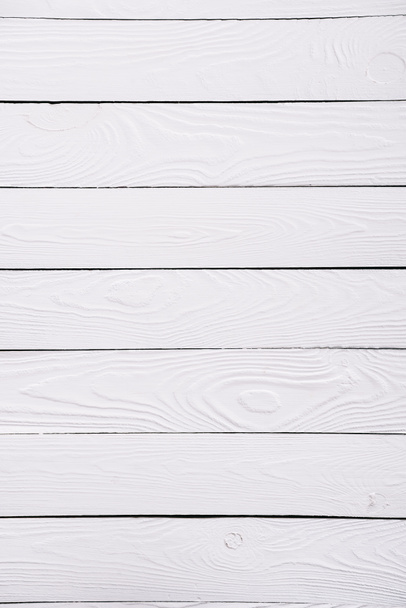 Wooden white striped textured background - Photo, Image