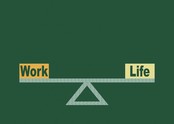 Balance between life and work - Photo, Image