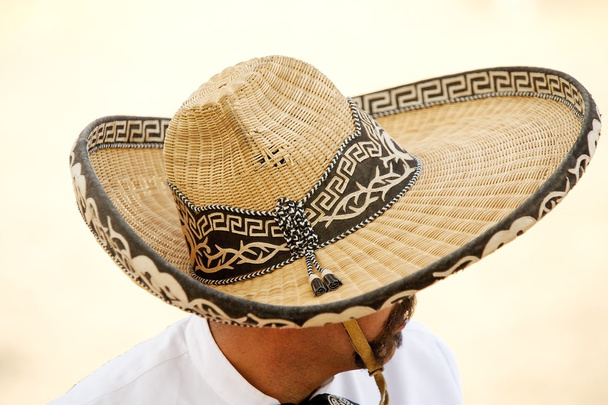 Мексиканский всадник в сомбреро, Техас, США
 - Фото, изображение