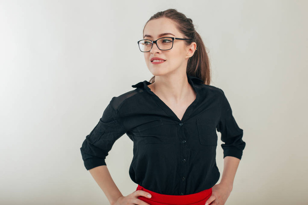 business woman in glasses - Foto, immagini