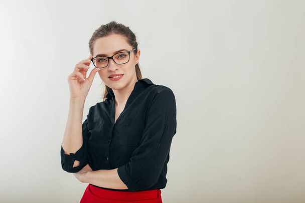 business woman in glasses - Foto, immagini