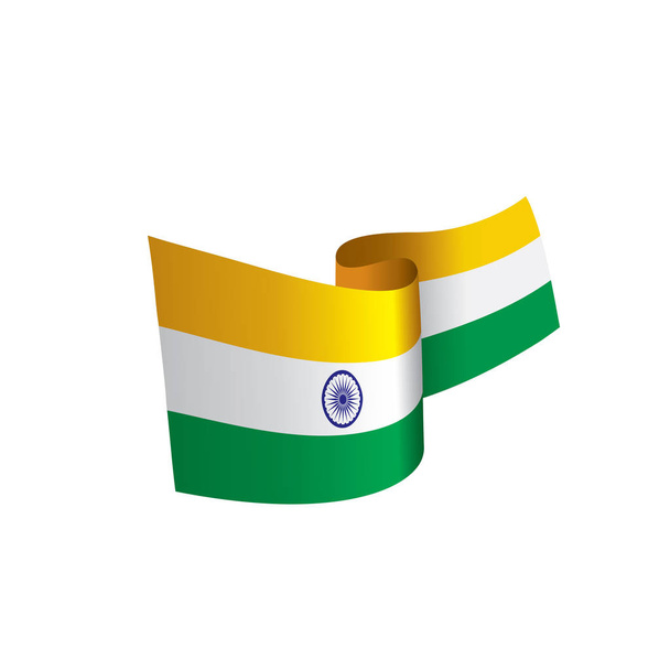 drapeau indien, illustration vectorielle - Vecteur, image