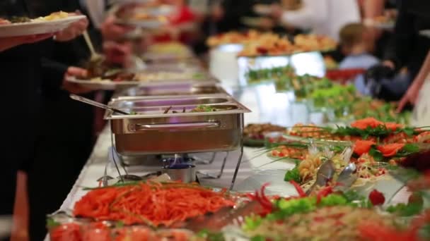 Catering bruiloft buffet evenementen - Video