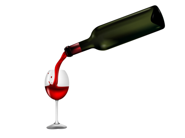 bottiglie di vino vettoriale illustrato
 - Vettoriali, immagini