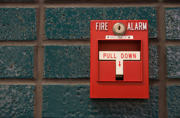 alarm pożarowy - Zdjęcie, obraz