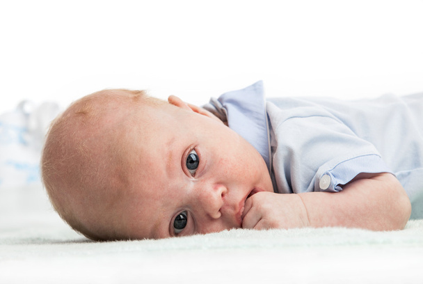 Closeup portrait of baby boy - Photo, Image