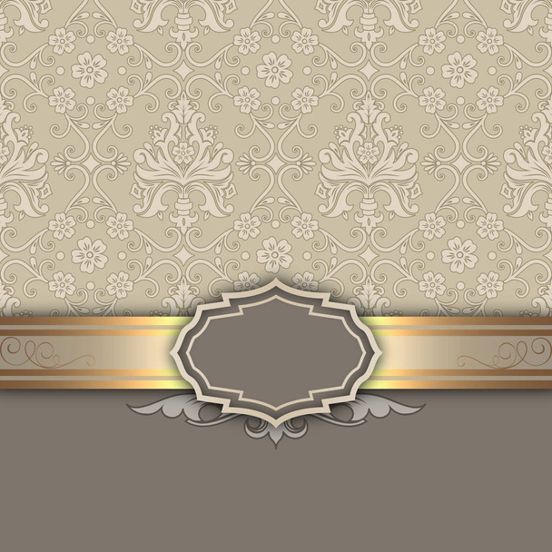 Vintage background with decorative elements. - Foto, afbeelding