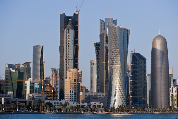 Az új épületek, Doha - Fotó, kép