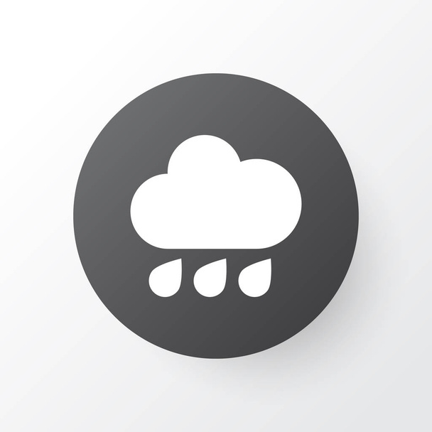 Rain icon symbol. Premium quality isolated rainy element in trendy style. - Vector, Image