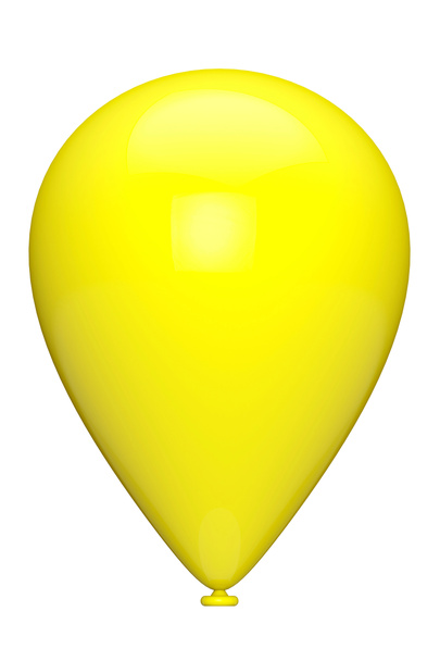 Yellow balloon - Photo, Image