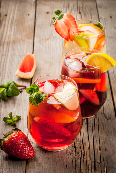 Summer drink sangria - Fotografie, Obrázek