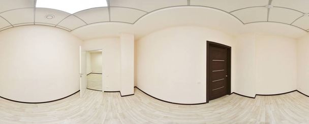 360 vistas panorámicas en el interior moderno apartamento vacío, grados sin fisuras panorama
. - Foto, Imagen