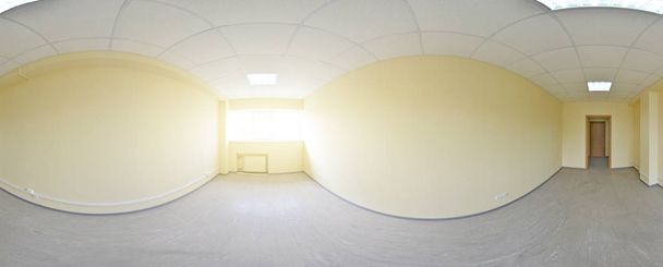 360 panorama view in modern empty apartment interior, degrees seamless panorama. - Photo, Image