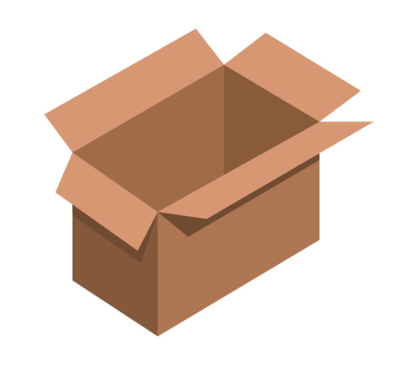 icona della scatola su sfondo bianco
 - Vettoriali, immagini