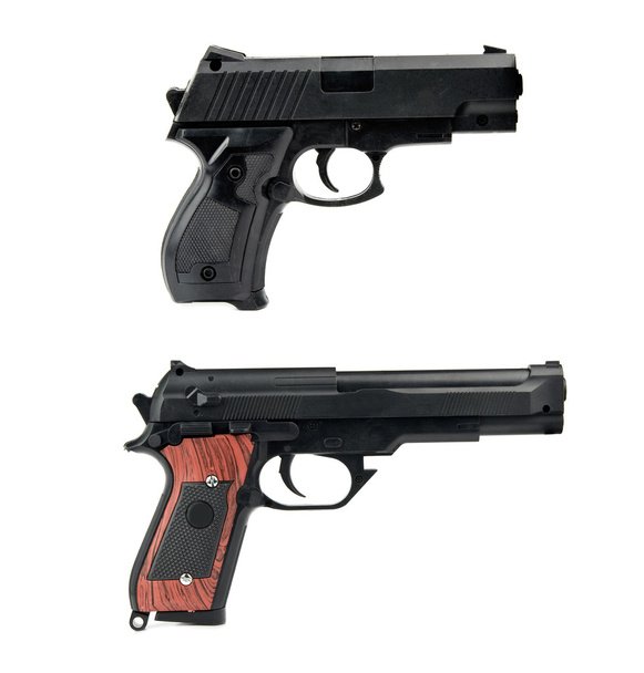 dwa pistolety - Zdjęcie, obraz