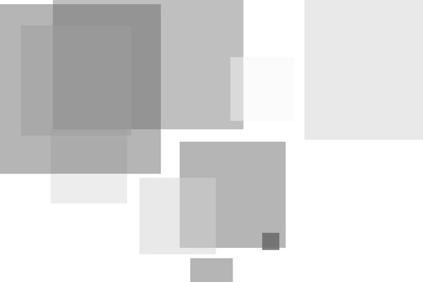 Illustration abstraite des carrés gris
 - Photo, image