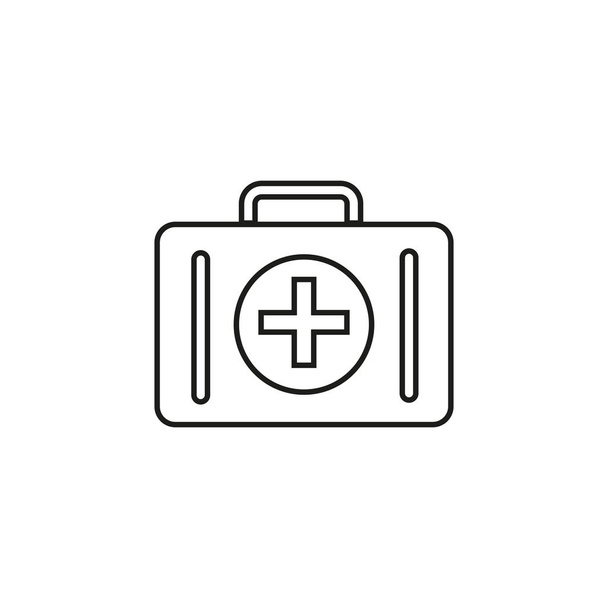 Torba medyczna ikony - Wektor, obraz