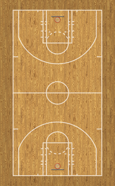 Cancha de baloncesto - Foto, Imagen