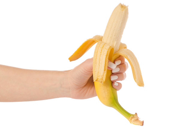 Banana in hand - Foto, Imagen