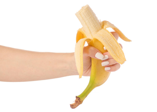 Banana in hand - Foto, Imagen
