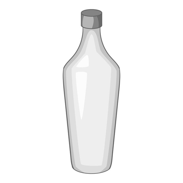 Bottle icon monochrome - Vector, imagen