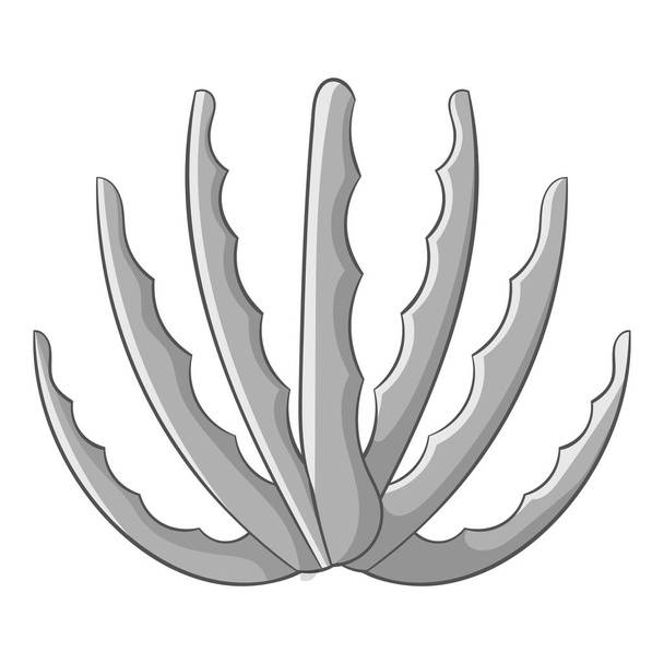 Agave icon monochrome - Vetor, Imagem