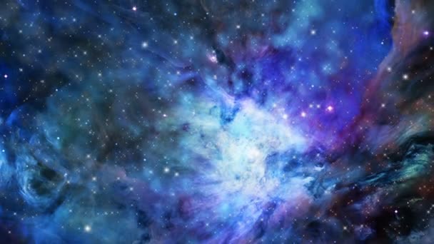 pole galaxie a hvězdy v hlubokém vesmíru - Záběry, video
