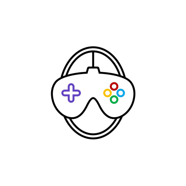 icona della console di gioco joystick
 - Vettoriali, immagini