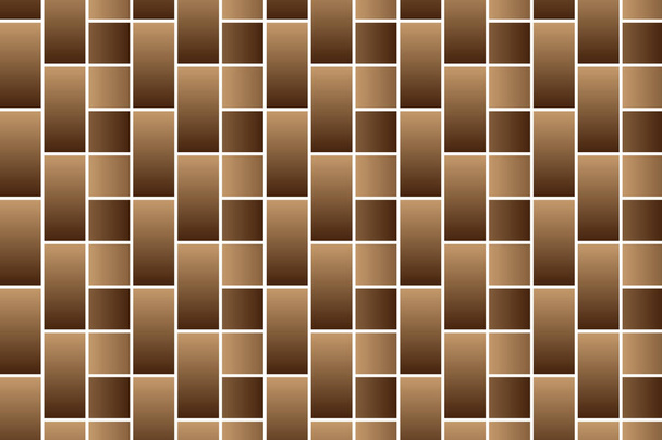 Cegły brązowy - wektor wzór - Wektor, obraz