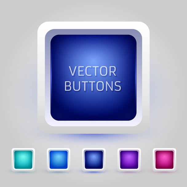Paquete de botones web vectorial
 - Vector, Imagen