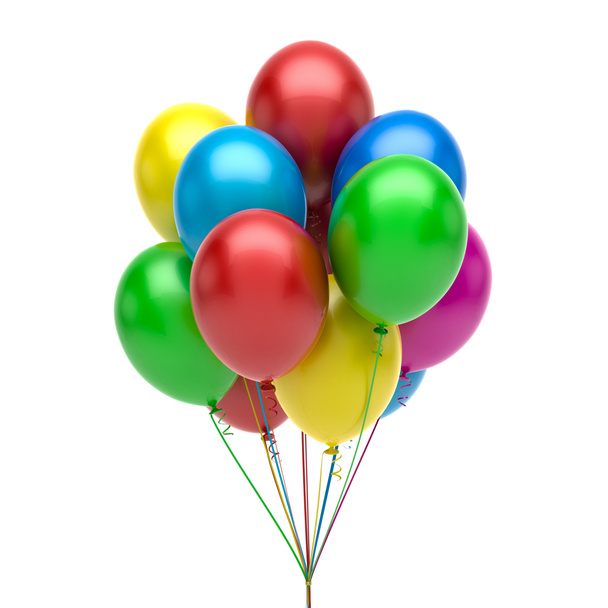 Kleurrijke ballonnen - Foto, afbeelding