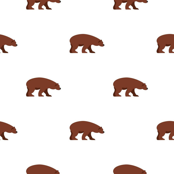 Bear pattern seamless - Vektori, kuva