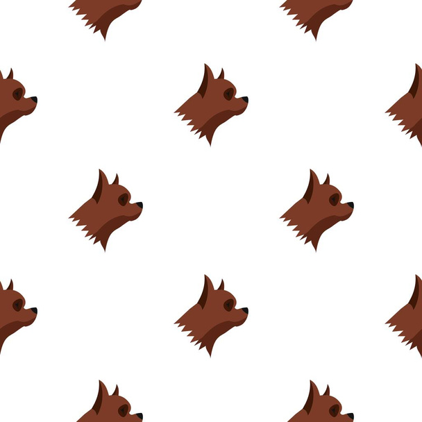 Pinscher dog pattern seamless - Vektor, obrázek